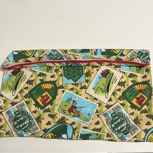 VINTAGE YOGI BEAR jellystone national park bag or pillow case retro